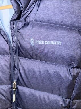 Free Country Men's Navy Quilted Puffer Jacket